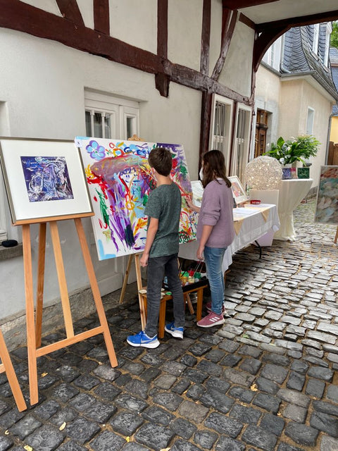 Enstanden bei "Kunst in Licher Scheunen"